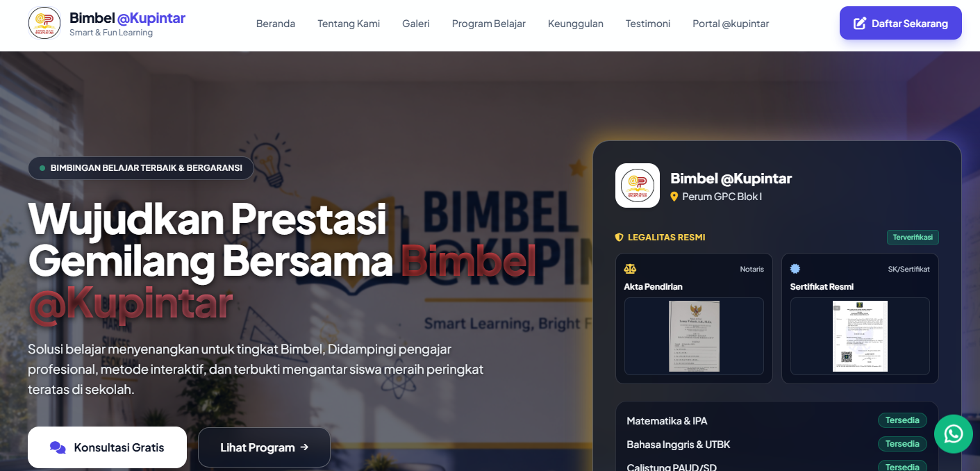Bimbel Aku Pintar